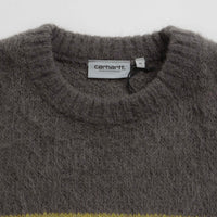 Carhartt Merton Crewneck Sweatshirt - Sundling Stripe / Aura thumbnail