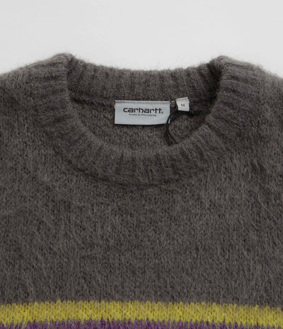 Carhartt Merton Crewneck Sweatshirt - Sundling Stripe / Aura