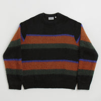 Carhartt Merton Crewneck Sweatshirt - Sundling Stripe / Deep Hamilton Brown thumbnail