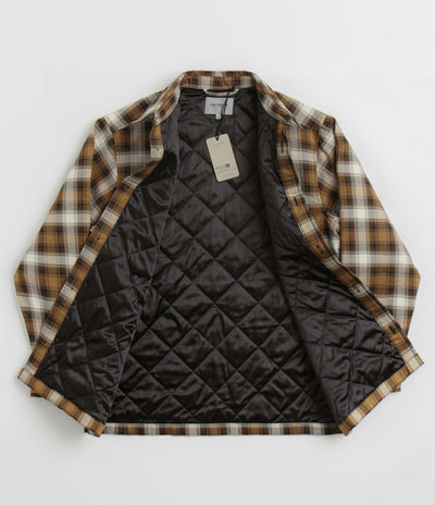 Carhartt Monahan Shirt Jacket - Monahan Check / Hamilton Brown