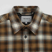 Carhartt Monahan Shirt Jacket - Monahan Check / Hamilton Brown thumbnail