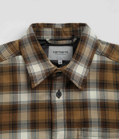 Carhartt Monahan Shirt Jacket - Monahan Check / Hamilton Brown