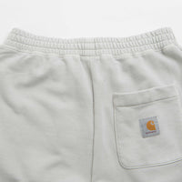 Carhartt Nelson Sweat Shorts - Sonic Silver thumbnail