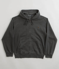 Carhartt Nelson Zip Hoodie - Charcoal