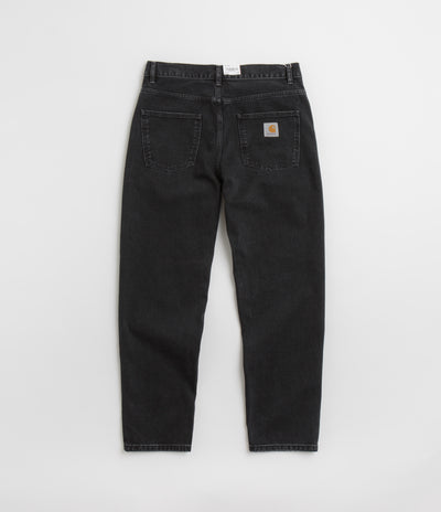 Carhartt Newel Pants - Black Stone Washed