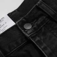 Carhartt Newel Pants - Black Stone Washed thumbnail