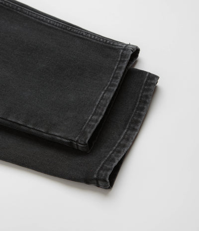 Carhartt Newel Pants - Black Stone Washed