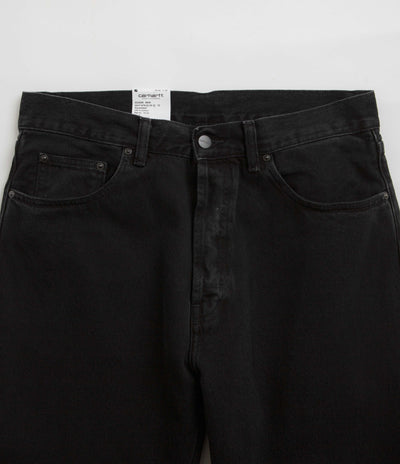 Carhartt Nolan Pants - Black Stone Washed