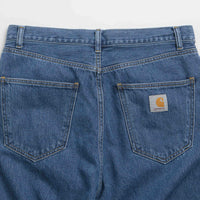 Carhartt Nolan Pants - Blue Heavy Stone Wash thumbnail