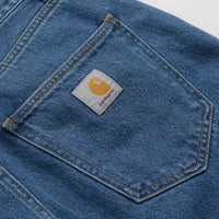 Carhartt Nolan Pants - Blue Heavy Stone Wash thumbnail