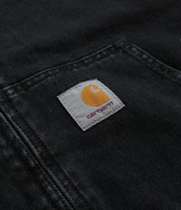 Carhartt OG Active Jacket - Black Stone Washed | Flatspot