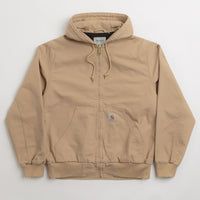 Carhartt OG Active Jacket - Dusty Hamilton Brown Rinsed thumbnail