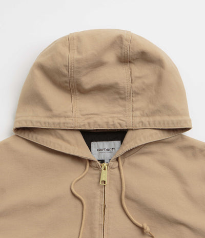 Carhartt OG Active Jacket - Dusty Hamilton Brown Rinsed