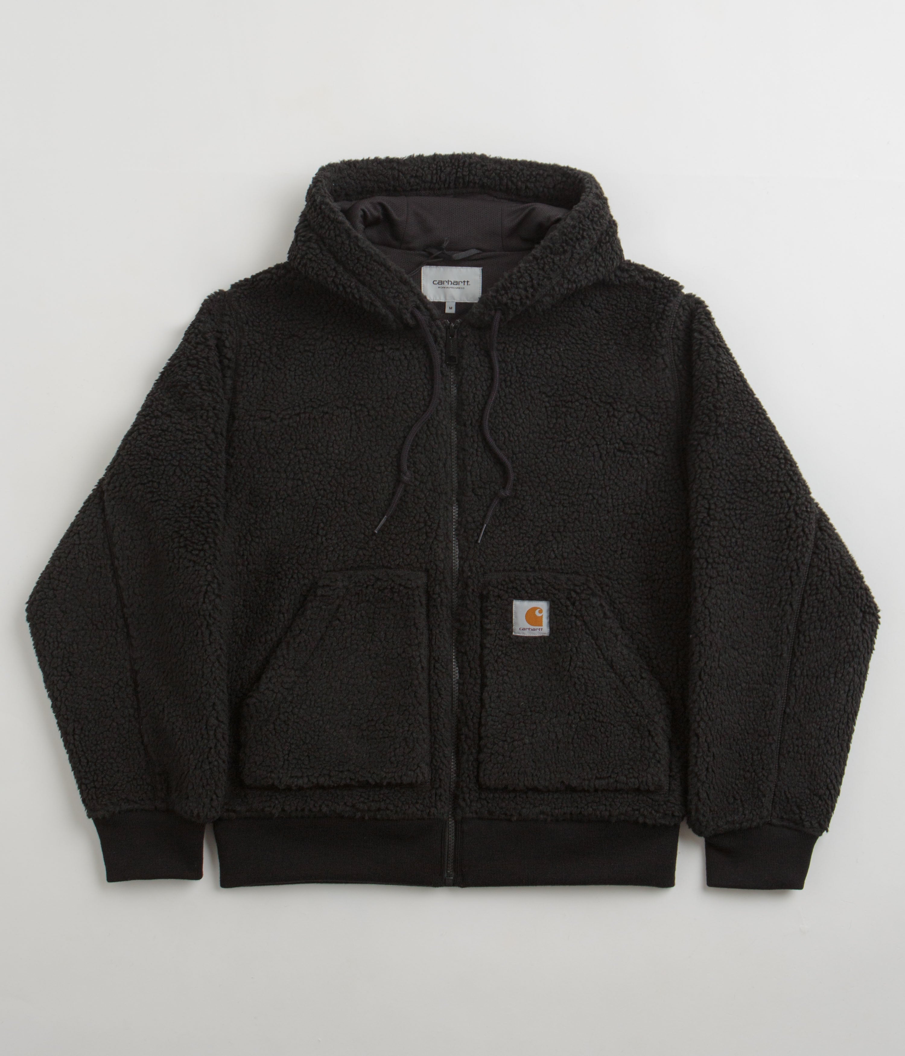 STYLAND hooded organic cotton jacket - Black