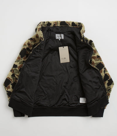 Carhartt OG Active Liner Fleece - Camo Duck Jacquard / Green