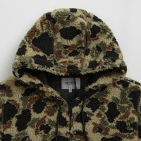 Carhartt OG Active Liner Fleece - Camo Duck Jacquard / Green thumbnail