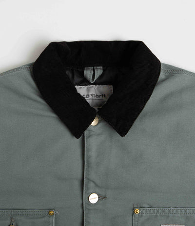 Carhartt OG Chore Coat - Smoke Green / Black