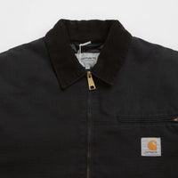 Carhartt OG Detroit Jacket - Black / Black thumbnail