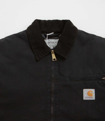 Carhartt OG Detroit Jacket - Black / Black