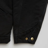 Carhartt OG Detroit Jacket - Black / Black thumbnail