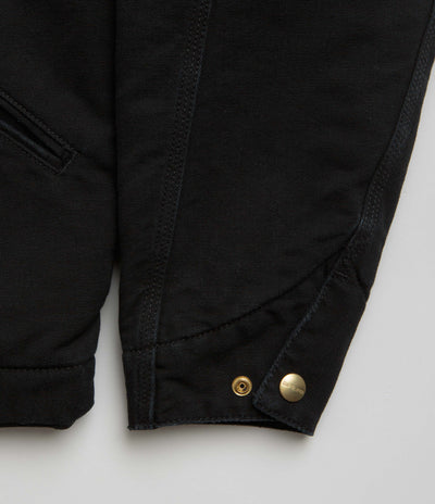 Carhartt OG Detroit Jacket - Black / Black