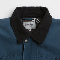 Carhartt OG Santa Fe Coat - Deep Lagoon / Black Stone thumbnail