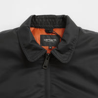 Carhartt Olten Bomber Jacket - Black / Turmeric thumbnail