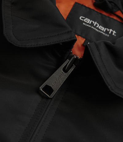 Carhartt Olten Bomber Jacket - Black / Turmeric