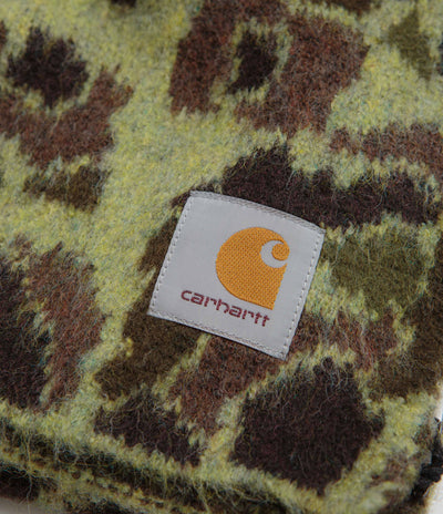 Carhartt Palmer Scarf - Camo Duck Jacquard / Green