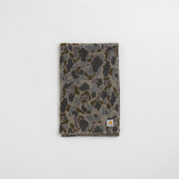 Carhartt Palmer Scarf - Camo Duck Jacquard / Grey thumbnail