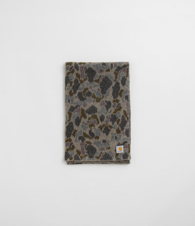 Carhartt Palmer Scarf - Camo Duck Jacquard / Grey