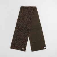 Carhartt Palmer Scarf - Camo Leo Jacquard / Tamarind thumbnail