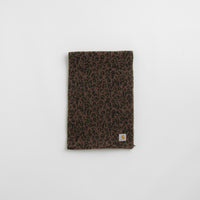 Carhartt Palmer Scarf - Camo Leo Jacquard / Tamarind thumbnail