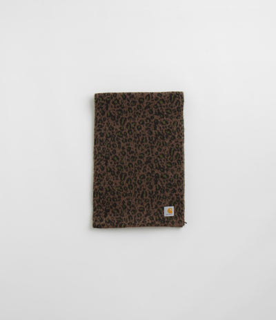 Carhartt Palmer Scarf - Camo Leo Jacquard / Tamarind