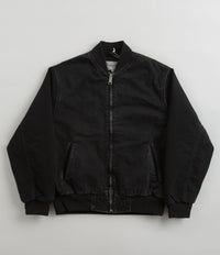 Carhartt Paxon Bomber Jacket - Black / Black