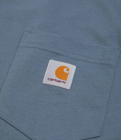 Carhartt Pocket T-Shirt - Storm Blue