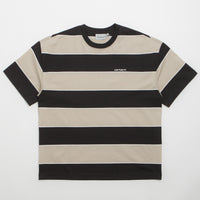 Carhartt Quinby T-Shirt - Quinby Stripe / Black thumbnail