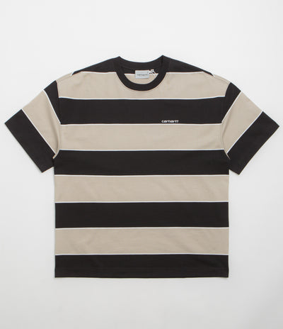 Carhartt Quinby T-Shirt - Quinby Stripe / Black