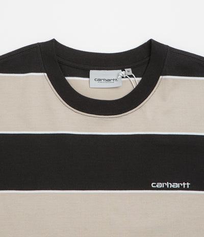 Carhartt Quinby T-Shirt - Quinby Stripe / Black