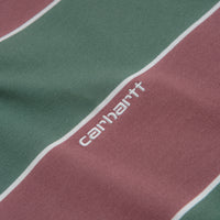 Carhartt Quinby T-Shirt - Quinby Stripe / Silver Pine thumbnail