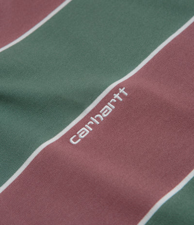 Carhartt Quinby T-Shirt - Quinby Stripe / Silver Pine