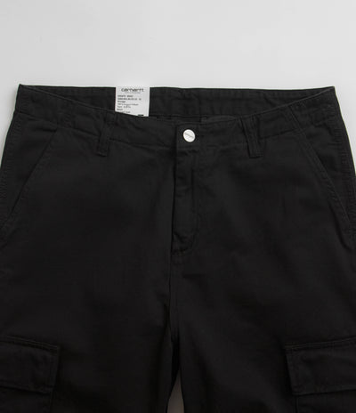 Carhartt Regular Cargo Pants - Dyed Black