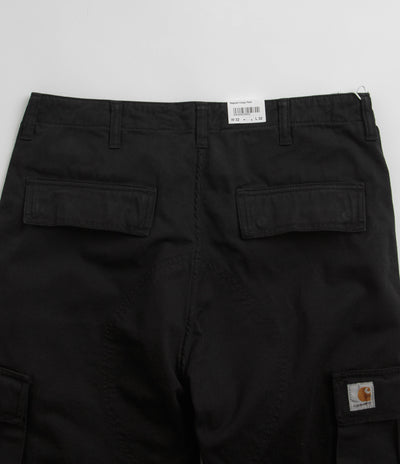 Carhartt Regular Cargo Pants - Dyed Black