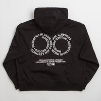 Carhartt Rotation Hoodie - Black / White thumbnail