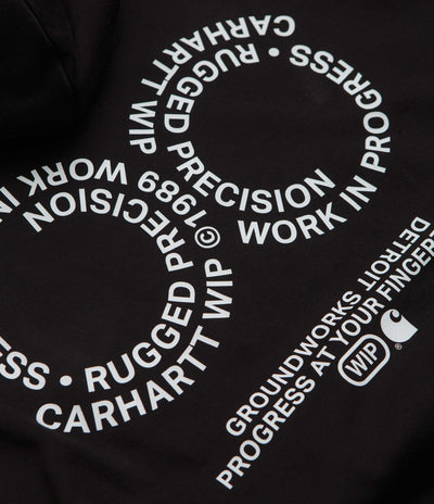 Carhartt Rotation Hoodie - Black / White