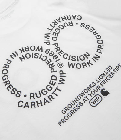 Carhartt Rotation T-Shirt - White / Black