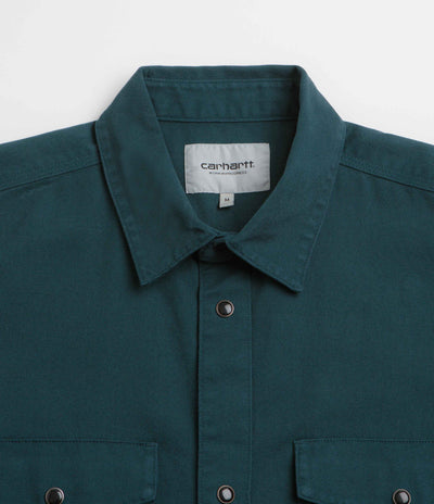 Carhartt Santa Fe Shirt - Deep Lagoon