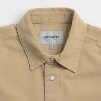 Carhartt Santa Fe Shirt - Dusty Hamilton Brown thumbnail