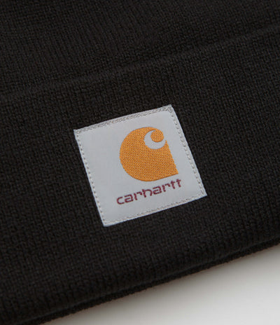 Carhartt Short Watch Hat Beanie - Black