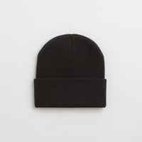 Carhartt Short Watch Hat Beanie - Black thumbnail